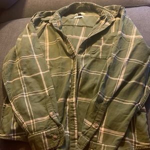 Relaxed fit, button down shirt